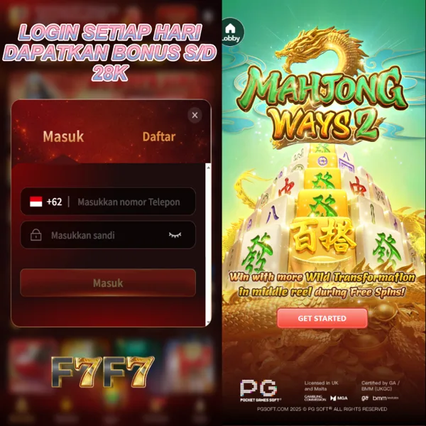 F7F7 Login Resmi APK 2026